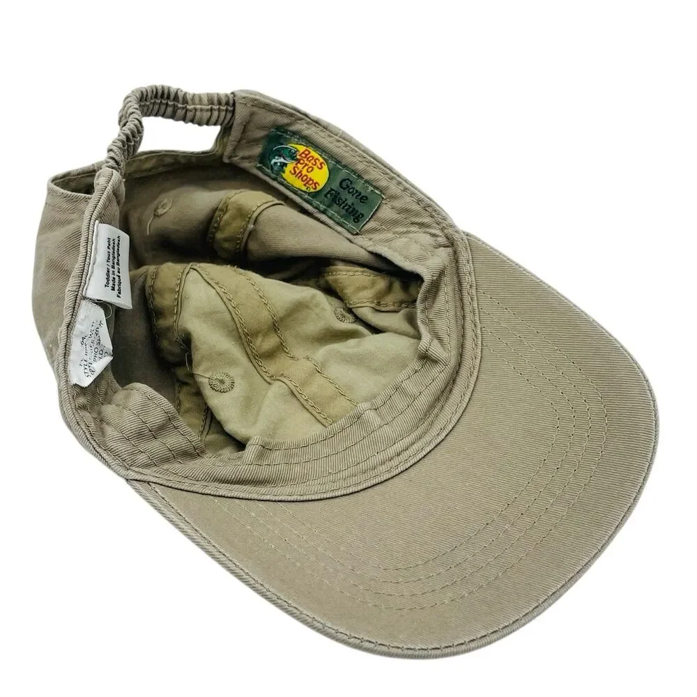 Bass Pro Shops Hat Toddler One Size Beige Fishing Cap
